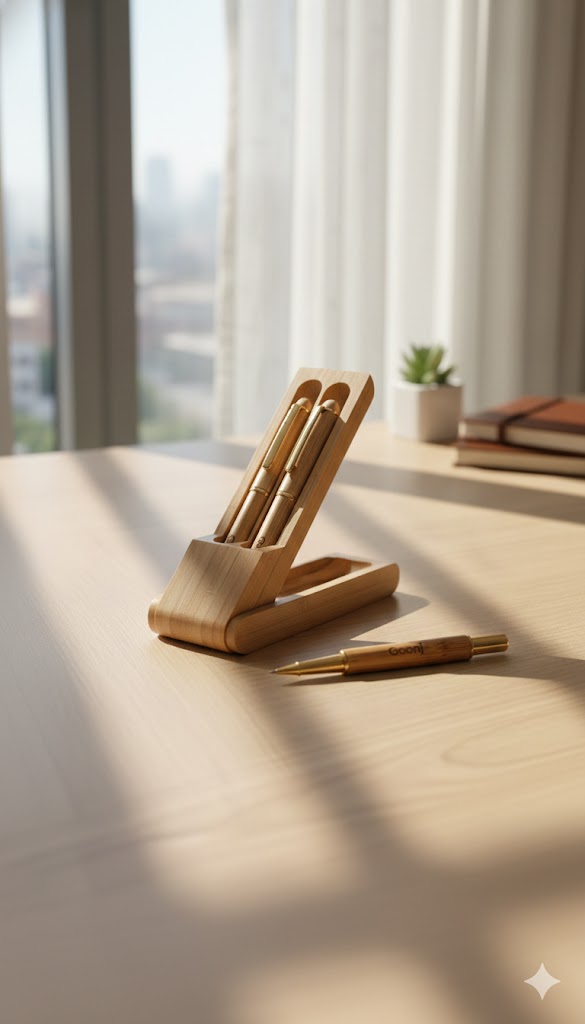 Bamboo Gift Box Diamond pen