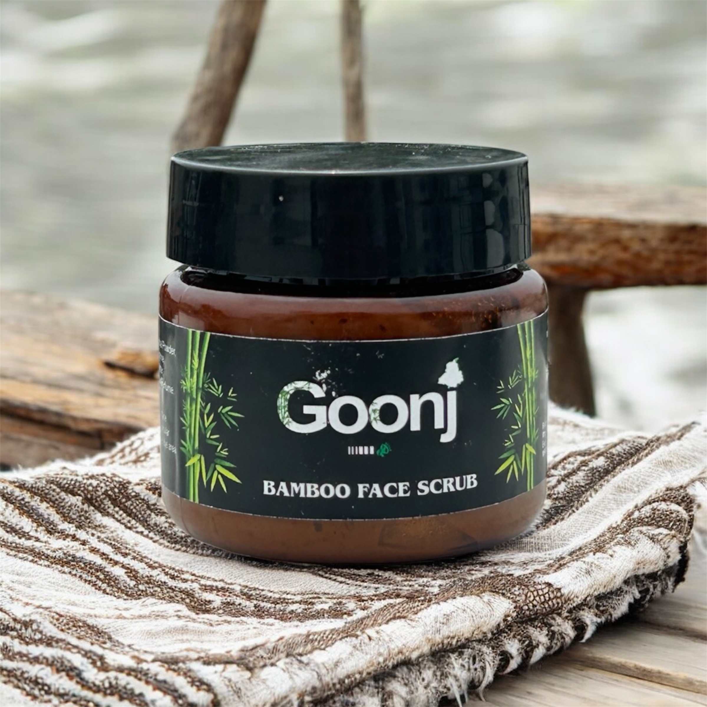 Bamboo Charcoal Face Scrub